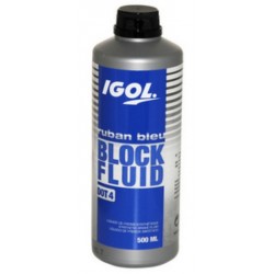 Igol Block Fluid Ruban Bleu DOT4 bidon de 0.5 litre