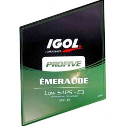 Igol Profive C3 Emeraude 5W30 bidon de 2 litres