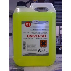 Liquide de refroidissement universel -25 bidon de 5 litres