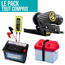 Deplace caravane GO2 + batterie + bac + chargeur ref: 447620005FULL