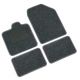 Tapis pas cher sur mesure pour - Peugeot 407 - Noir